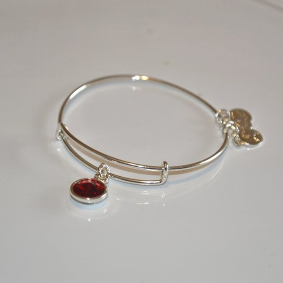 Alex and Ani Jewelry - 3/$25 Alex and Ani Garnet Stone Bracelet